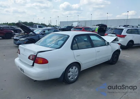2002 Toyota Corolla Le from USA, damaged, VIN 1NXBR12E02Z612932